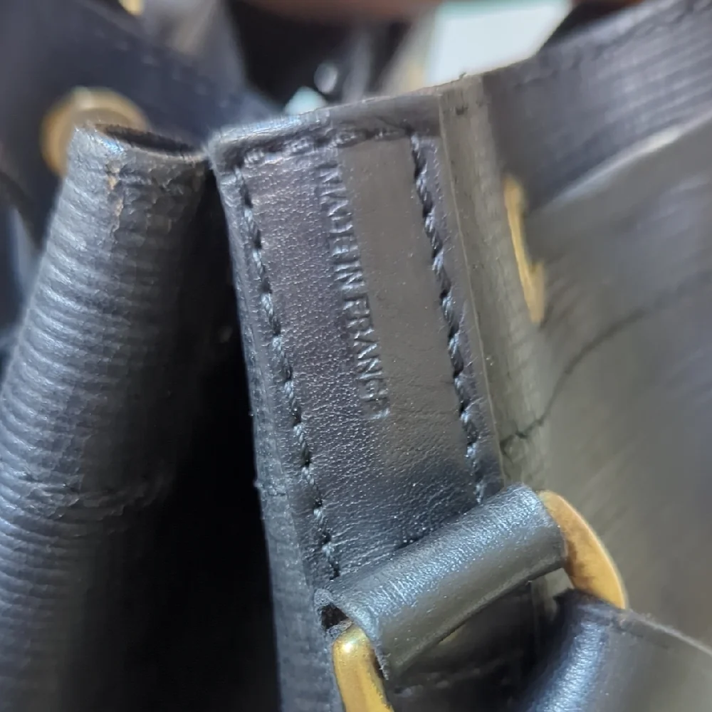 Louis Vuitton Black Epi Bucket Bag Vintage 80s - Picture 9 of 11